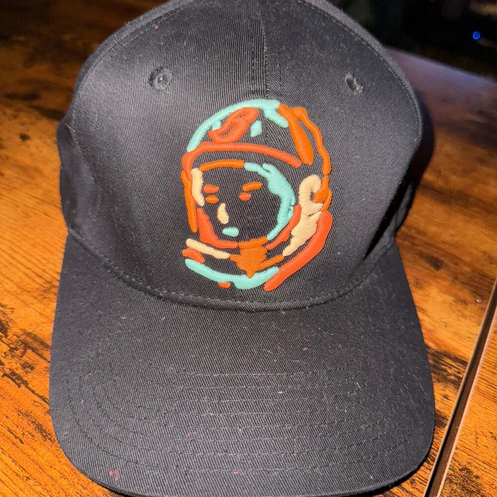 Billionaire Boys Club BB Helmet Track Snapback Hat Black